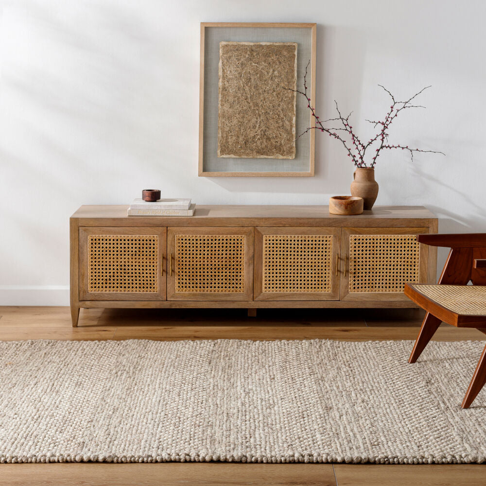 Cloud 19 Beige/Light Brown Handmade Rug - roomscene