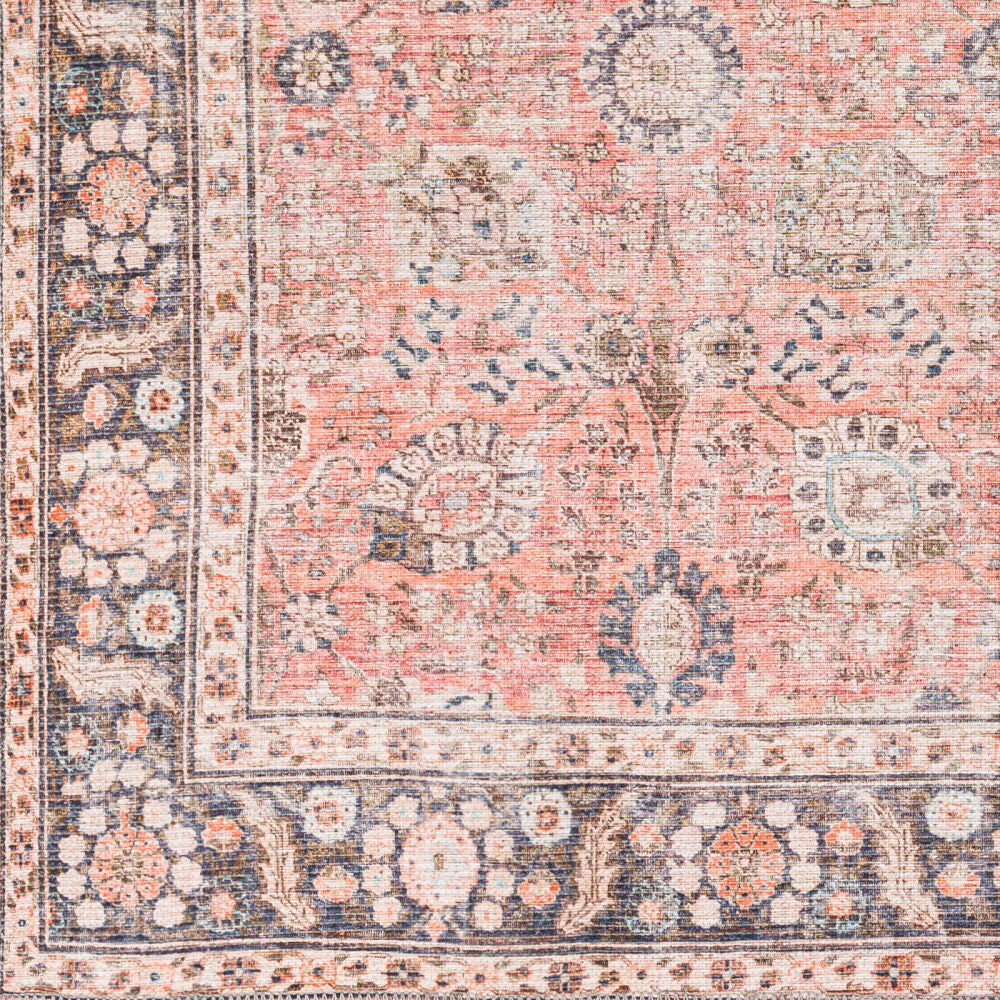 Colin Black/Tan Machine Woven Rug CLN-2301 - swatch