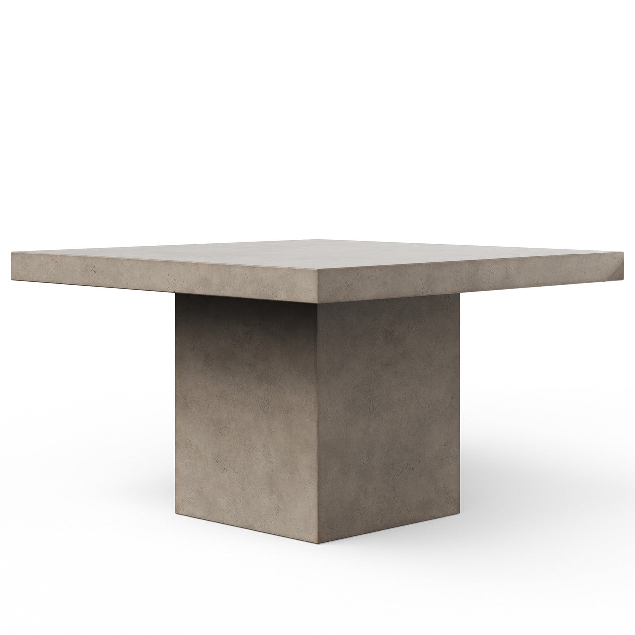 Mixx - Una - 59" Square Counter Height Dining Table - Dark Grey