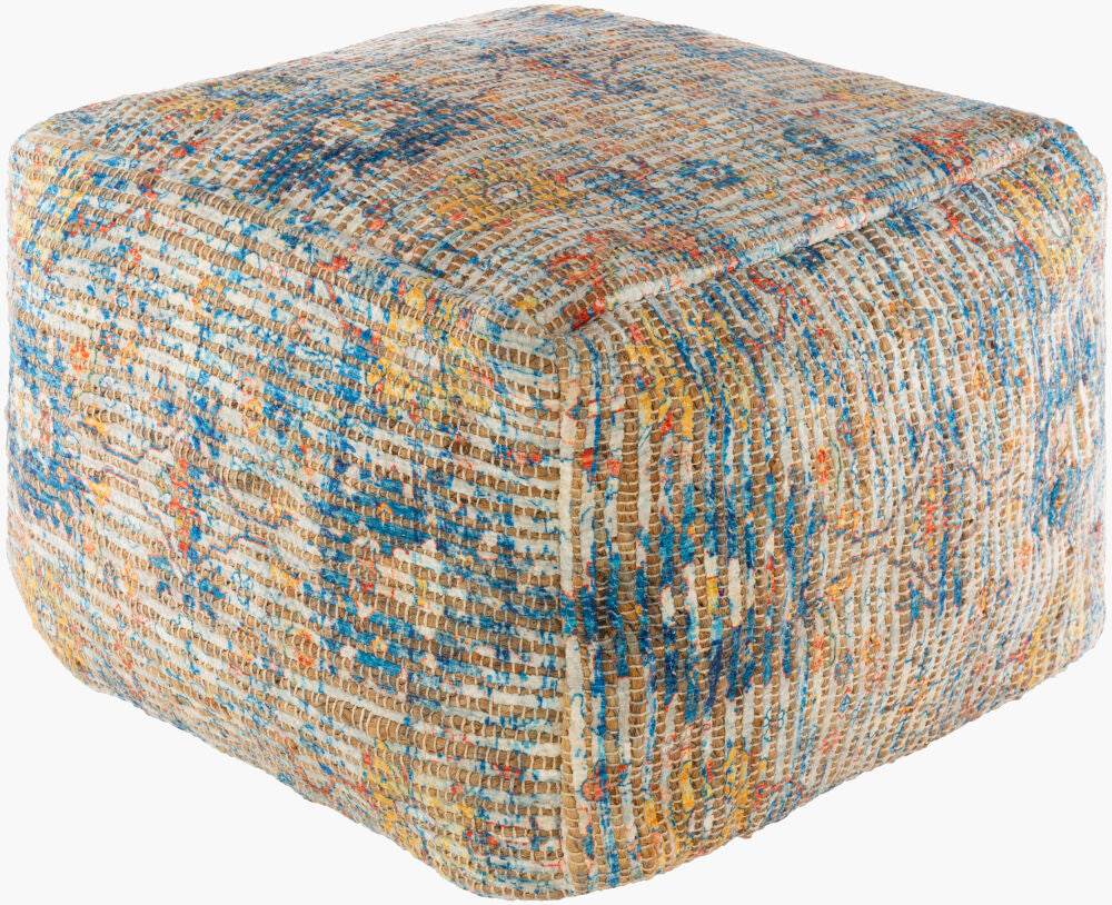 Coventry Pouf - 14"H x 20"W x 20"D