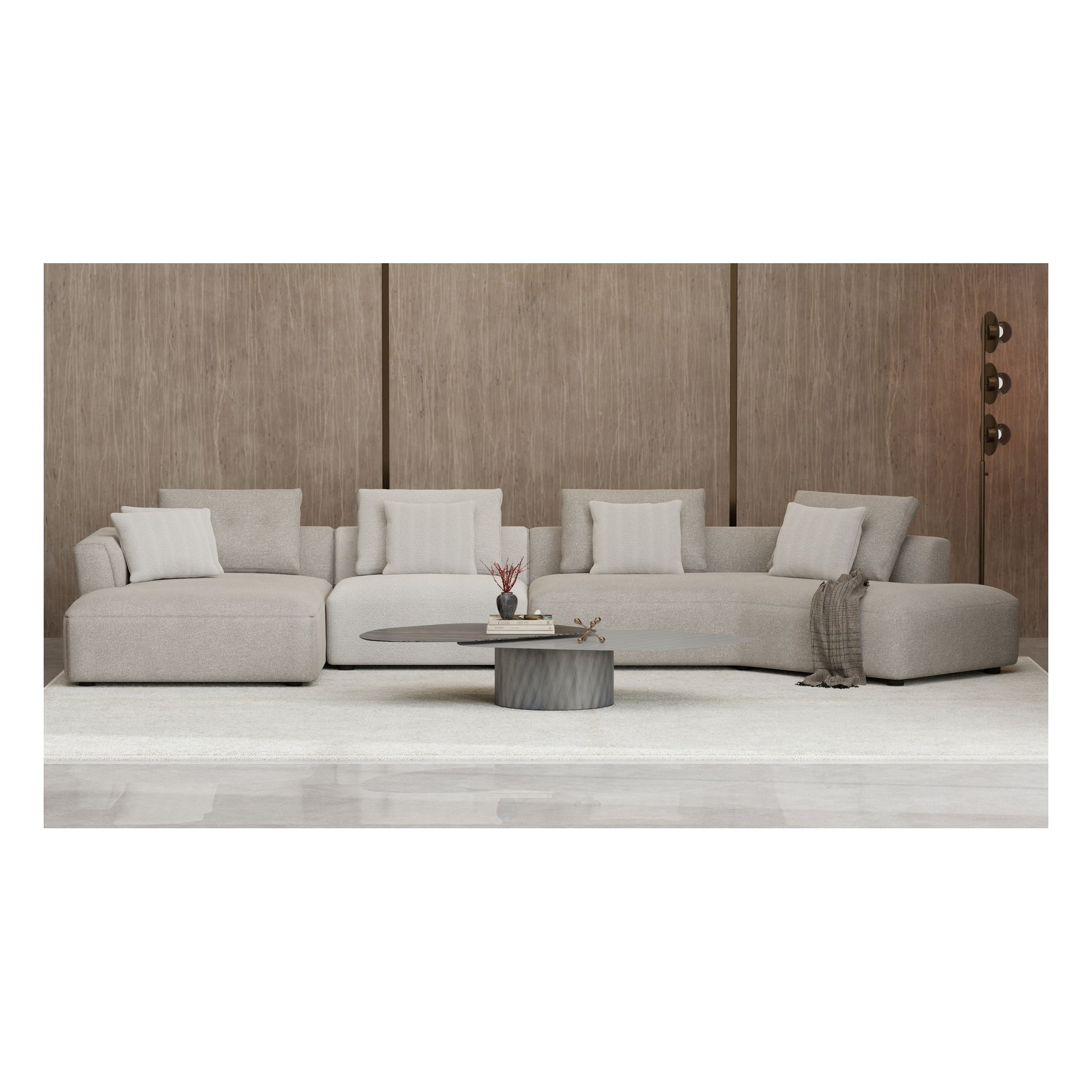 Como Sectional 3-Piece RSF Chaise by Mobital - image 2