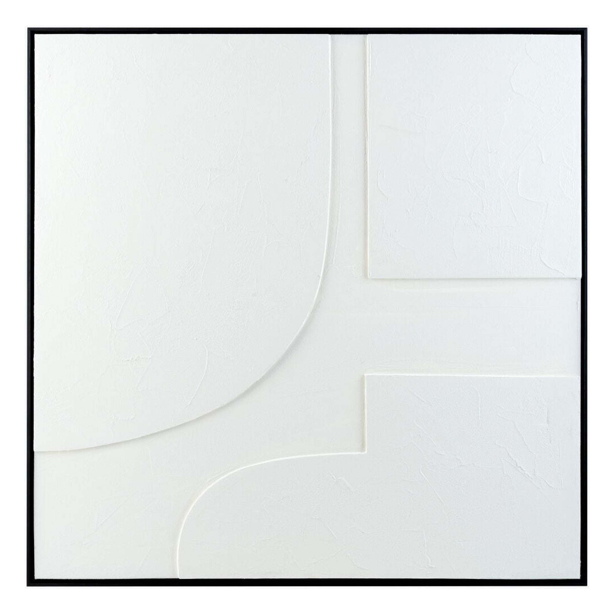 Concrete Framed Art CONC-004 - 42"H x 42"W x 2"D