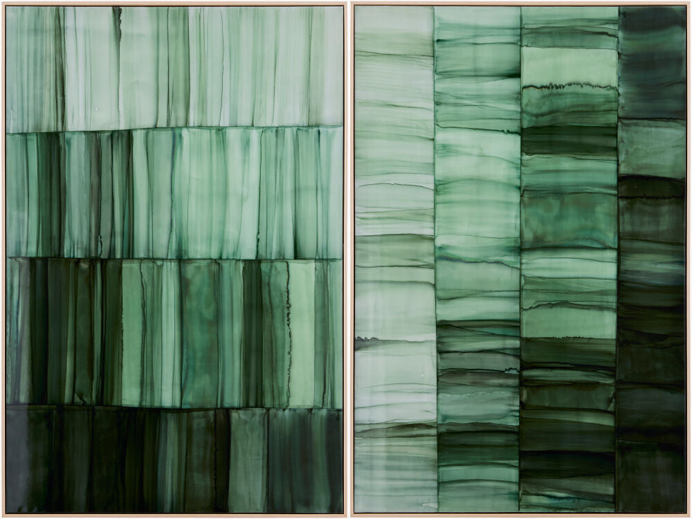Connection Framed Art CONN-002 - 36"H x 24"W x 2"D, 36"H x 24"W x 2"D