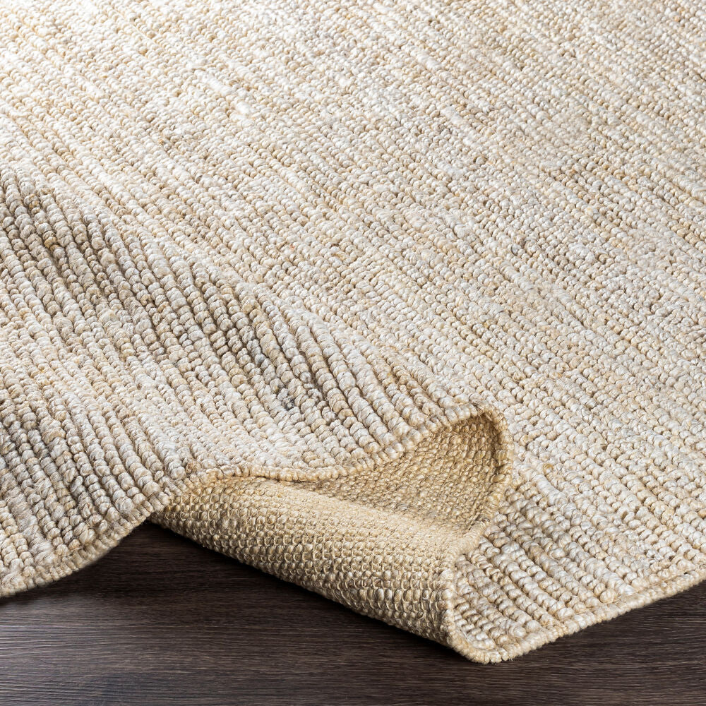 Continental Ivory Handmade Rug - fold