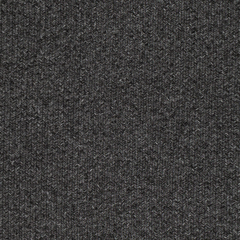 Chesapeake Bay Black Machine Woven Rug - swatch