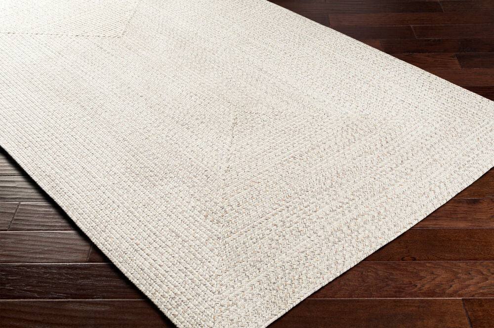 Chesapeake Bay Brown/Cream Machine Woven Rug CPK-2303 - corner