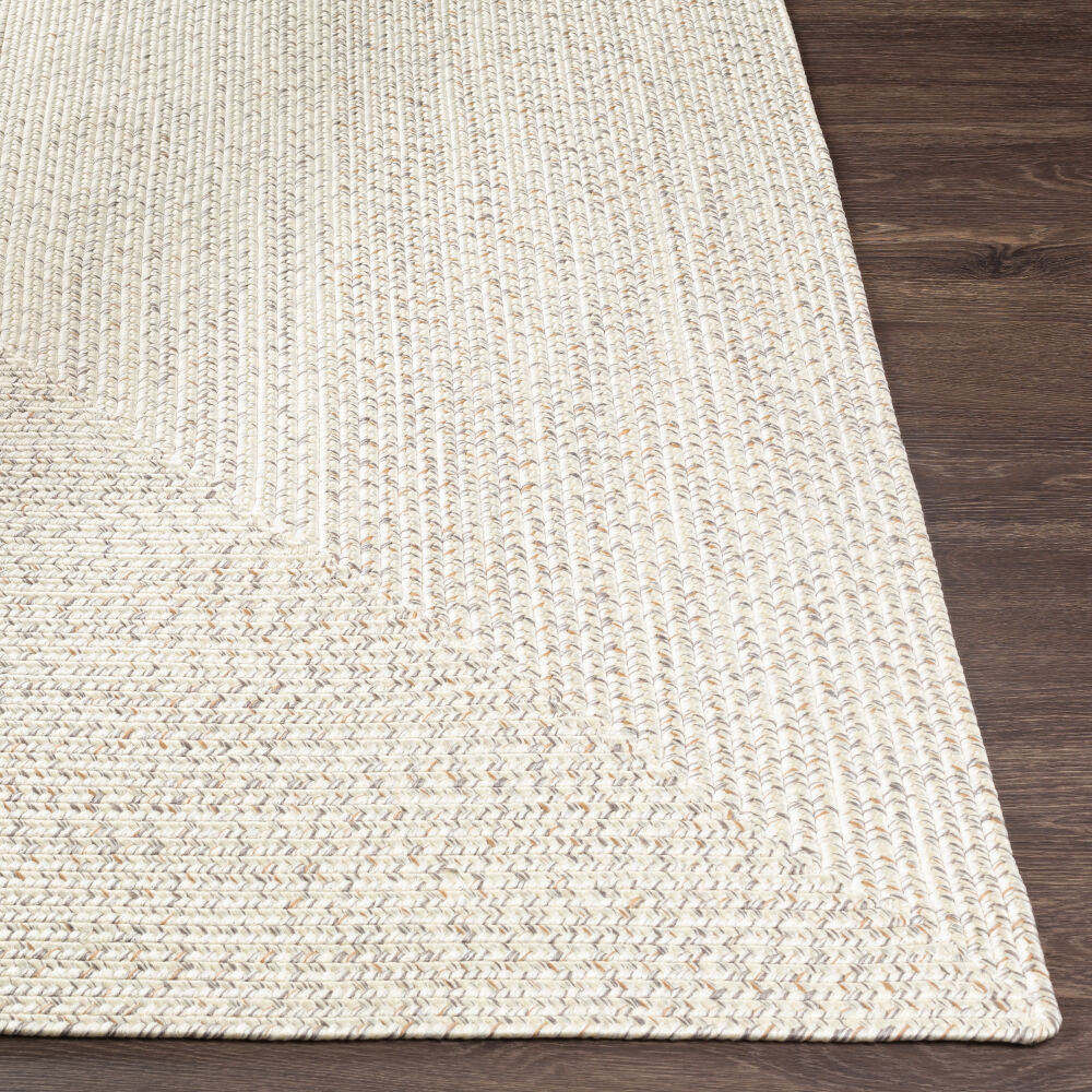 Chesapeake Bay Brown/Cream Machine Woven Rug CPK-2303 - front