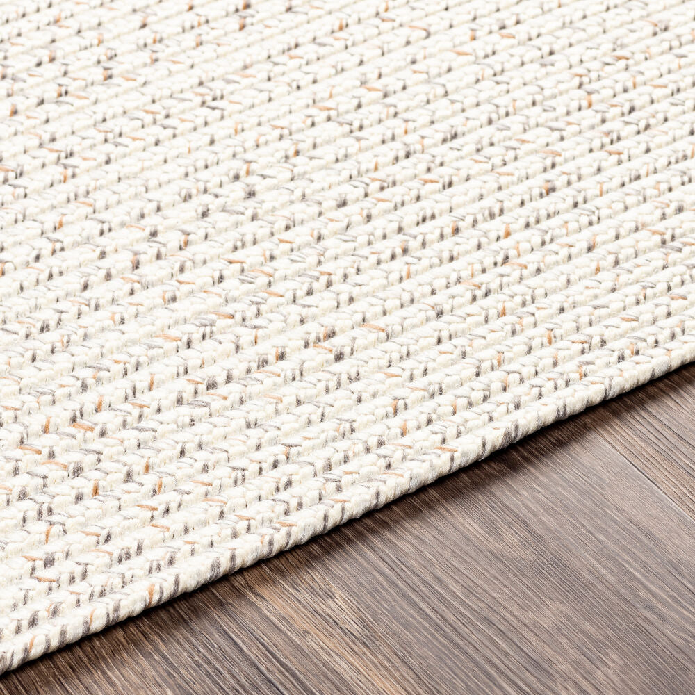 Chesapeake Bay Brown/Cream Machine Woven Rug CPK-2303 - texture