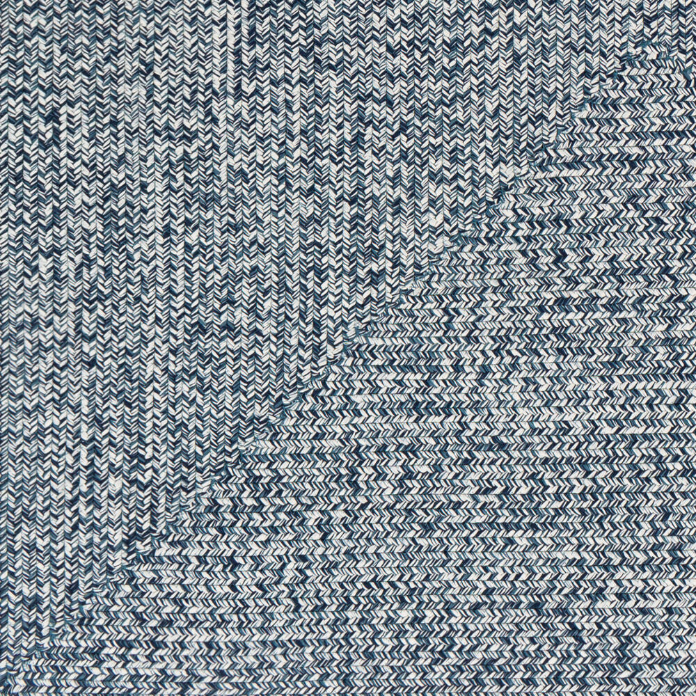 Chesapeake Bay Charcoal/Denim Machine Woven Rug - swatch