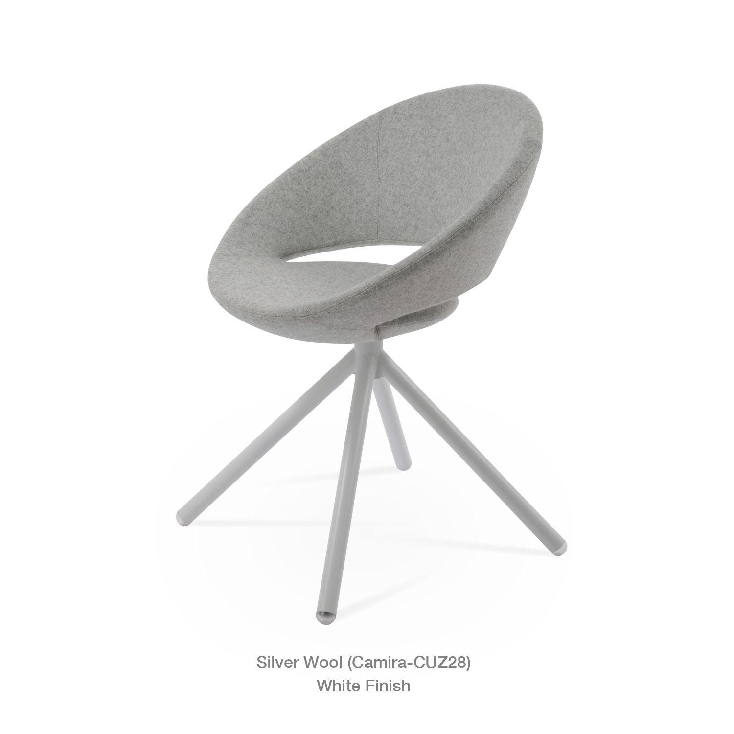 CRESCENT STICK SWIVEL CHAIR