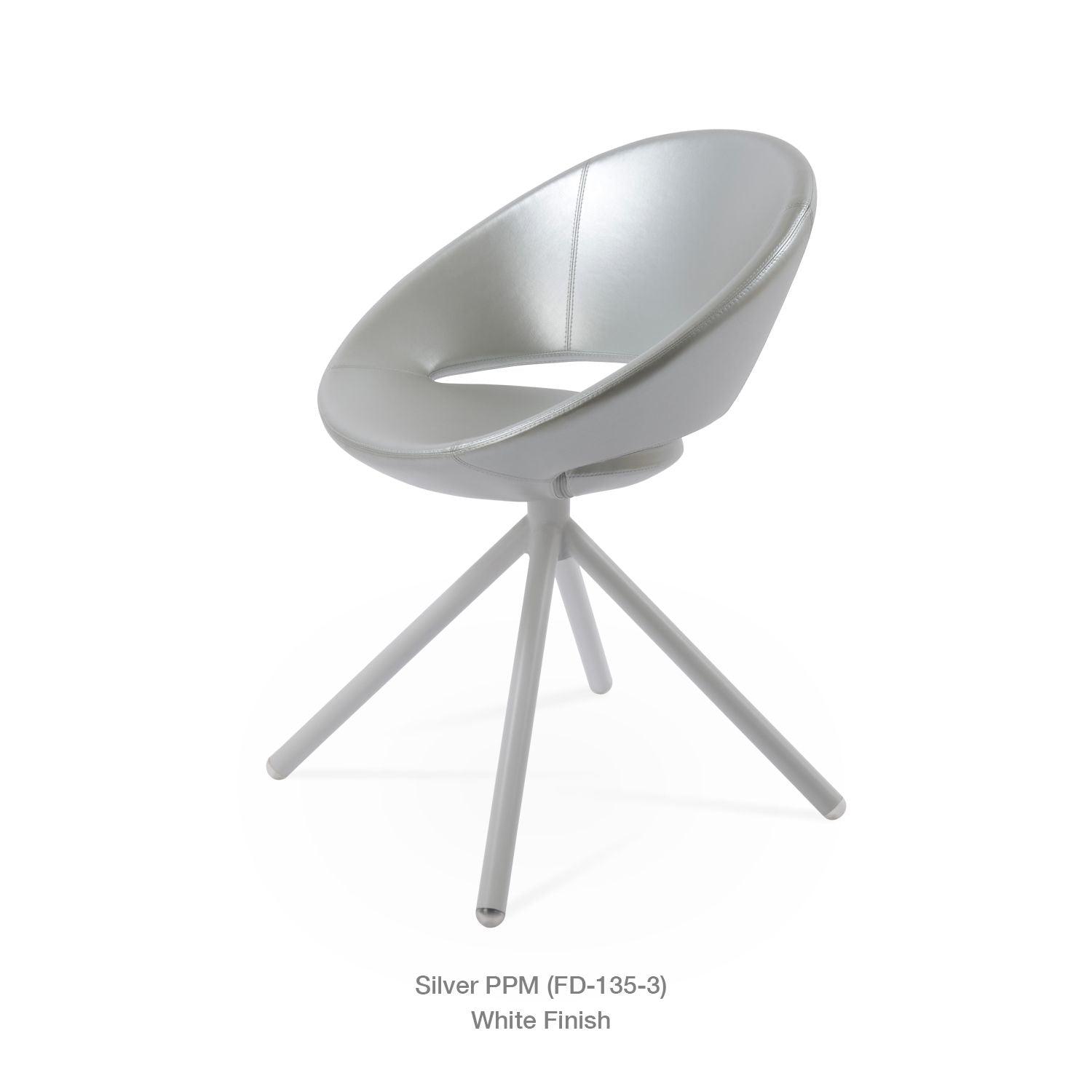 CRESCENT STICK SWIVEL CHAIR