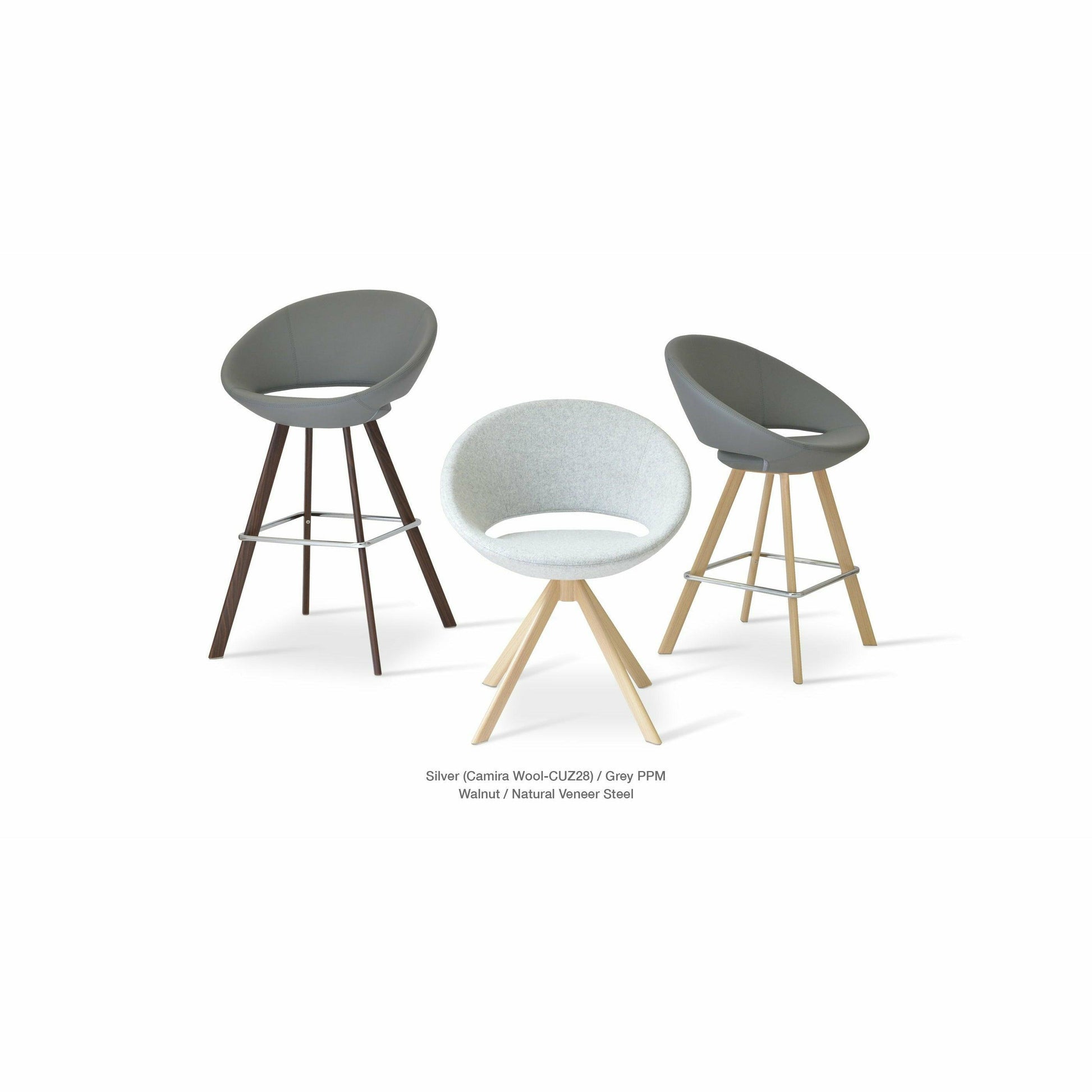 CRESCENT SWORD STOOL