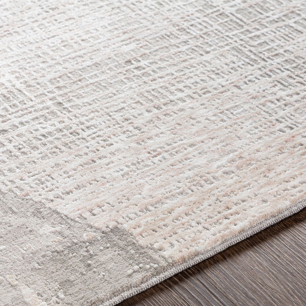 Carmel Gray/Taupe Machine Woven Rug CRL-2301 - texture