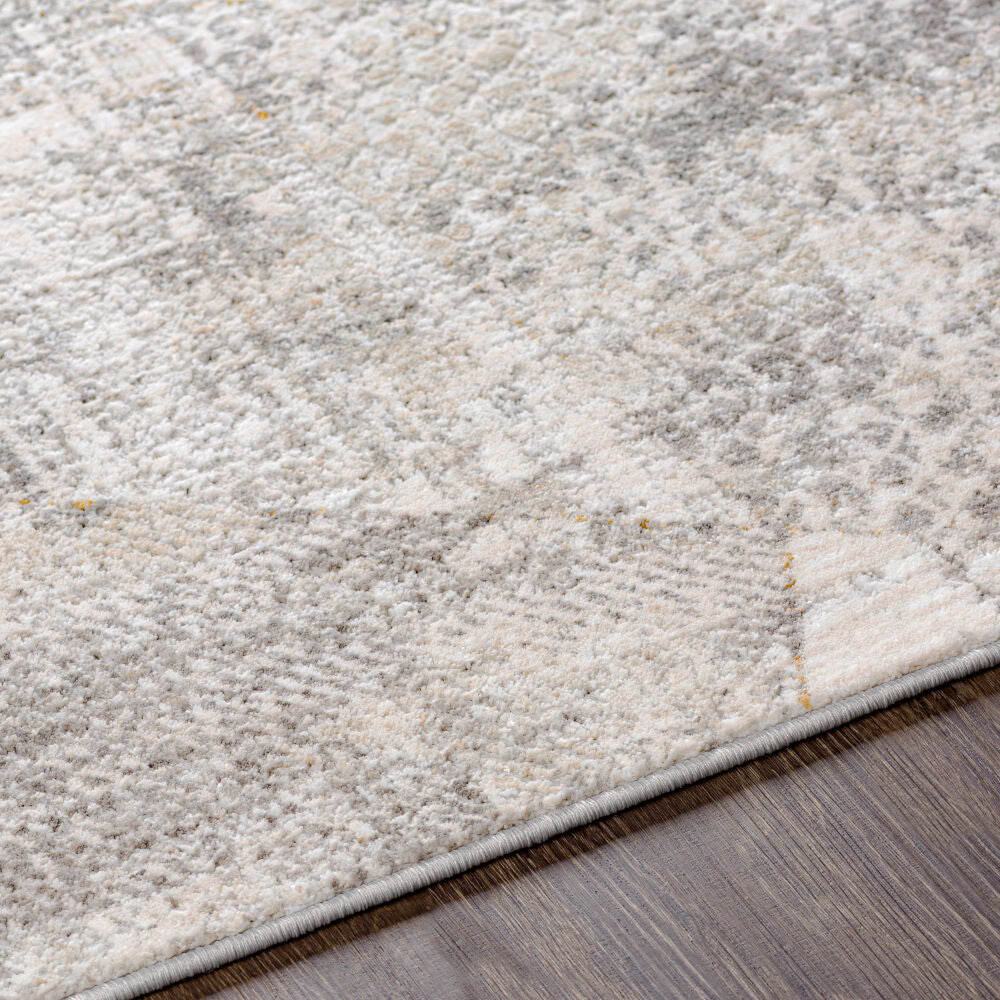 Carmel Gray/Taupe Machine Woven Rug CRL-2303 - texture