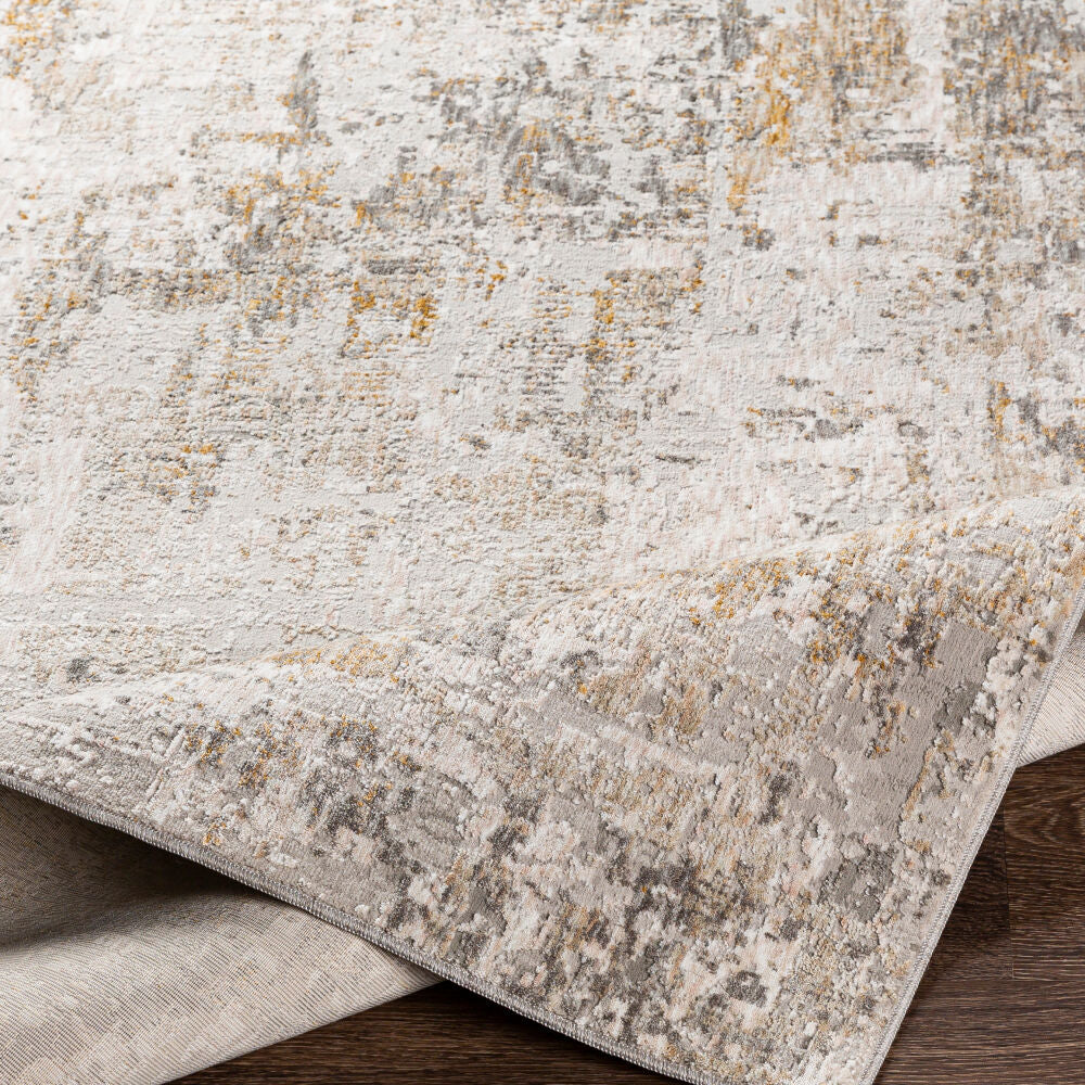Carmel Brown/Off-White Machine Woven Rug CRL-2304 - fold