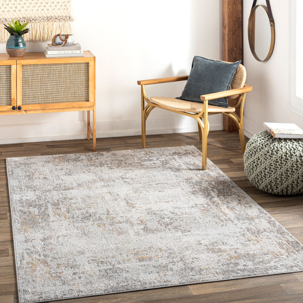 Carmel Brown/Off-White Machine Woven Rug CRL-2304 - roomscene