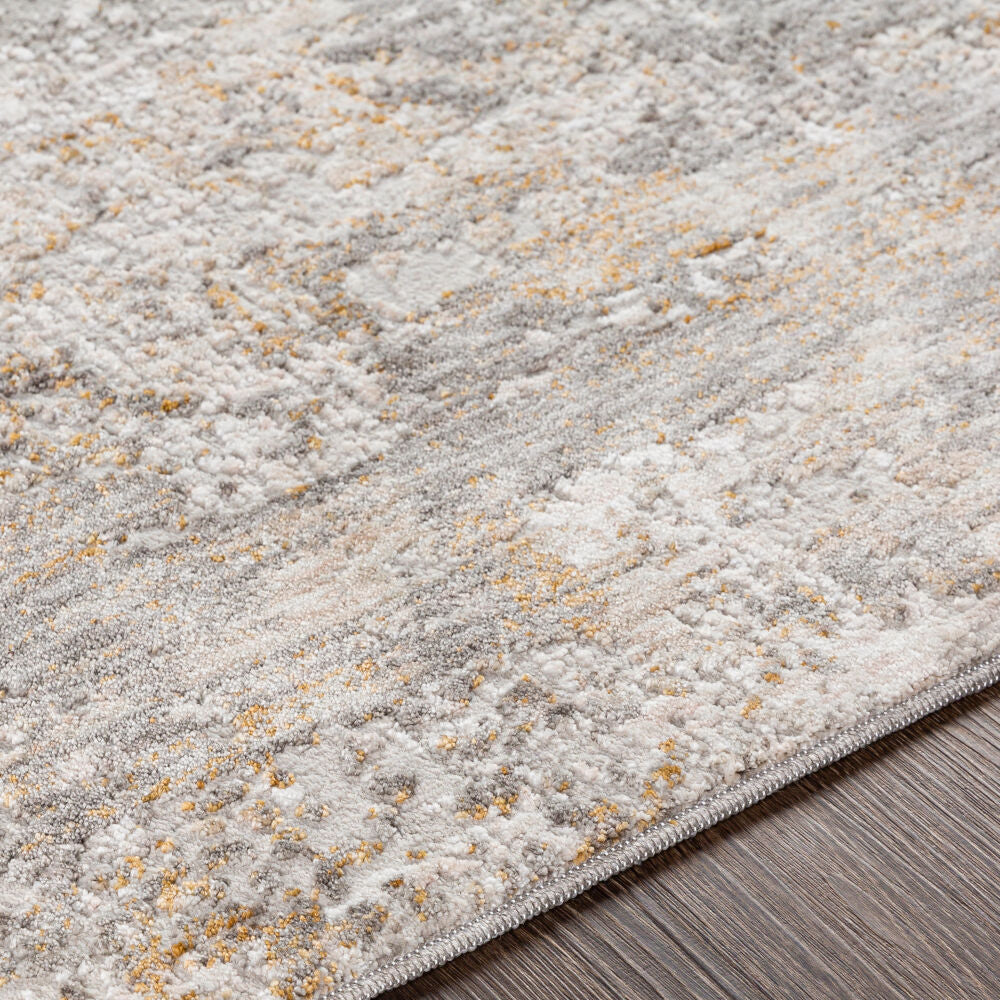 Carmel Brown/Off-White Machine Woven Rug CRL-2304 - texture
