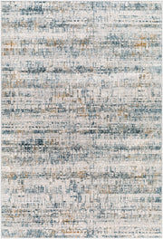Carmel Blue/Off-White Machine Woven Rug - 10' x 13'11"