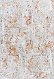 Carmel Blue/Rust Machine Woven Rug CRL-2311 - 13'11" x 10'