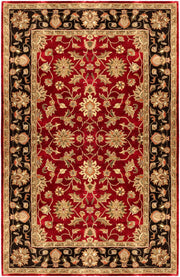 Crowne Black/Taupe Handmade Rug - 10' x 14'