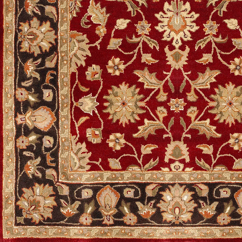 Crowne Black/Taupe Handmade Rug - swatch