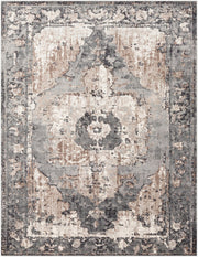 Chelsea Camel/Slate Machine Woven Rug - 2'7" x 10'