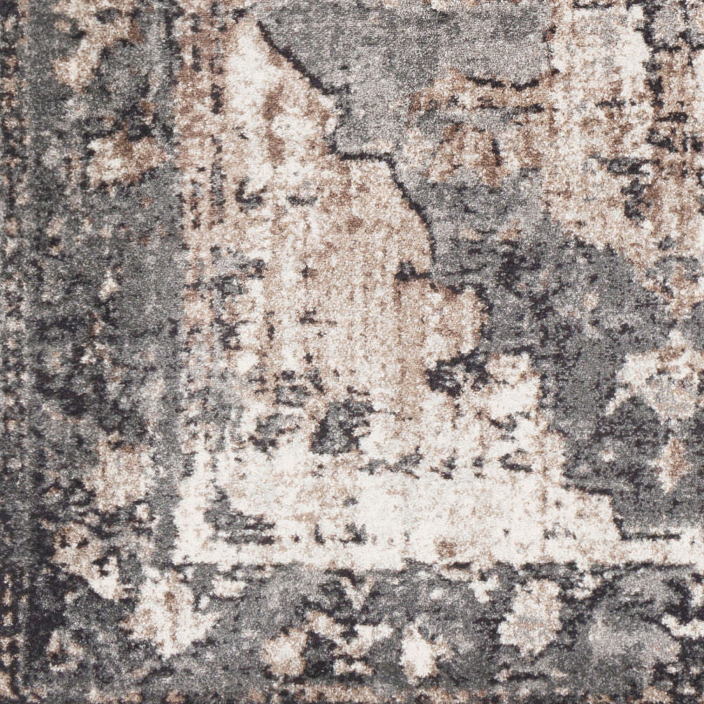 Chelsea Camel/Slate Machine Woven Rug - swatch