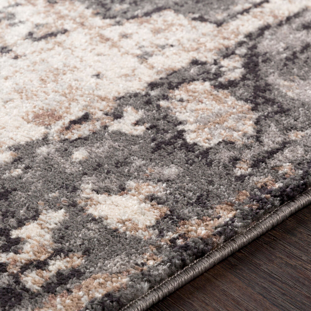 Chelsea Camel/Slate Machine Woven Rug - texture