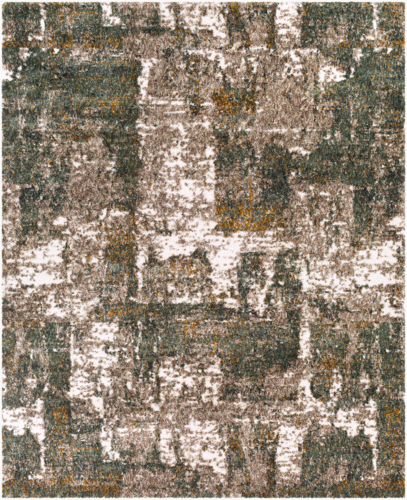Celestial Shag Cream/Sage Machine Woven Rug CSG-2306 - 2' x 2'11"