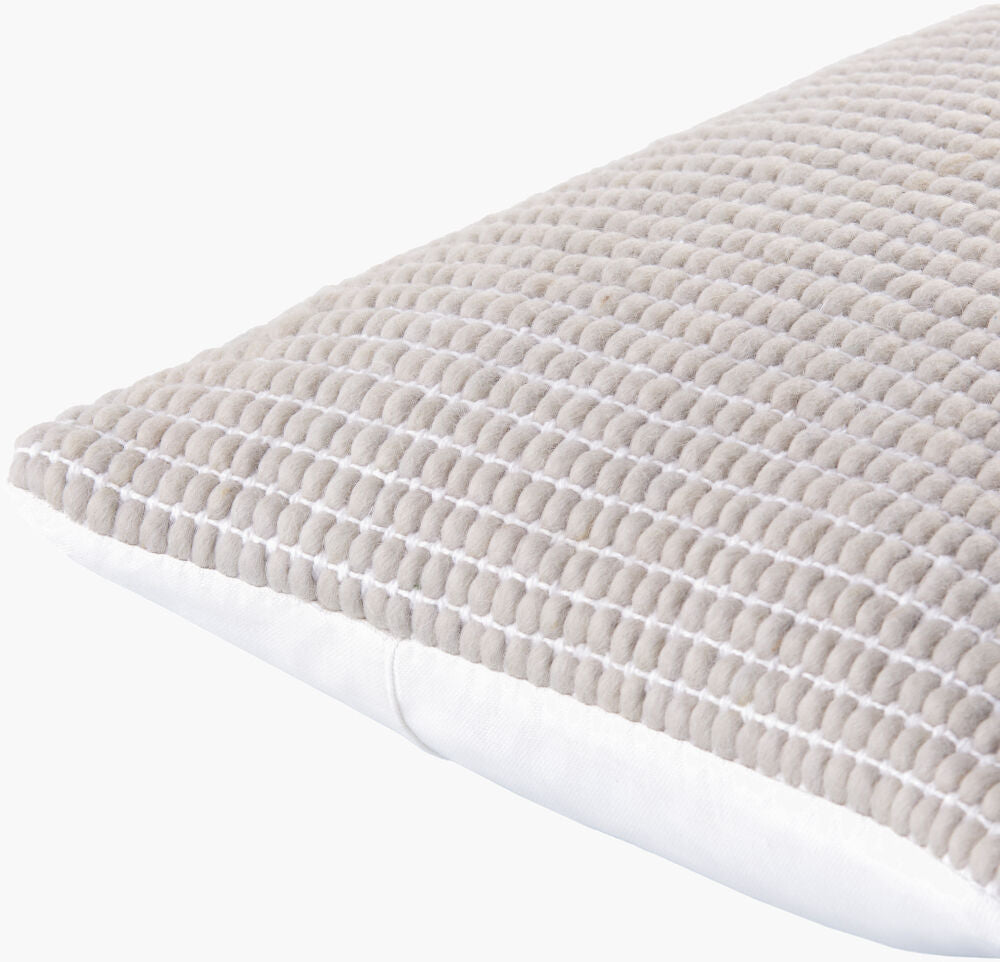 Chunky Grid Lumbar Pillow CUG-003 - corner