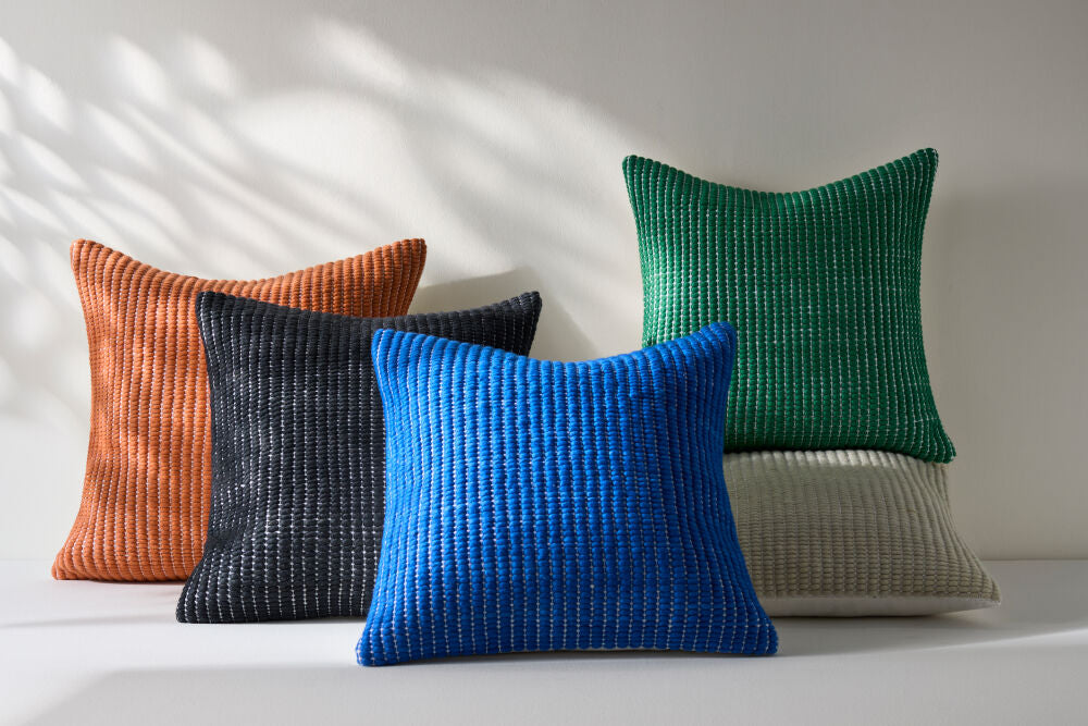 Chunky Grid Lumbar Pillow CUG-005 - styleshot