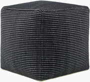 Chunky Grid Pouf CUPF-001 - 18"H x 18"W x 18"D
