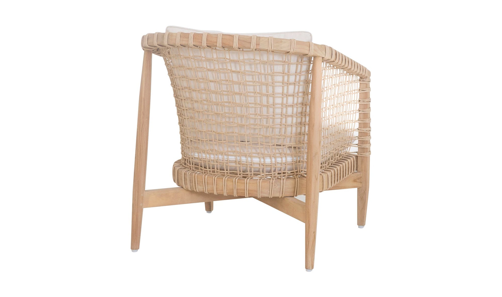 Kuna Outdoor Lounge Chair White by Moe's Home Collection - view 9