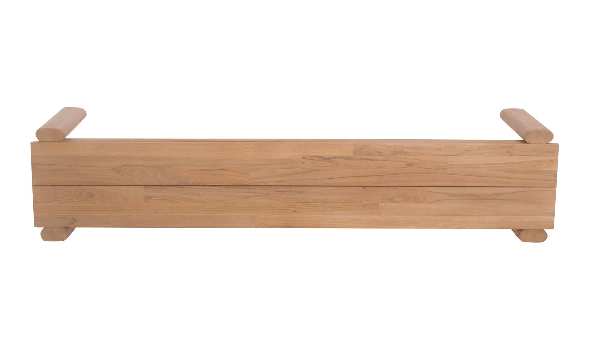 Tempo Outdoor Dining Bench Natural by Moe's Home Collection - view 11