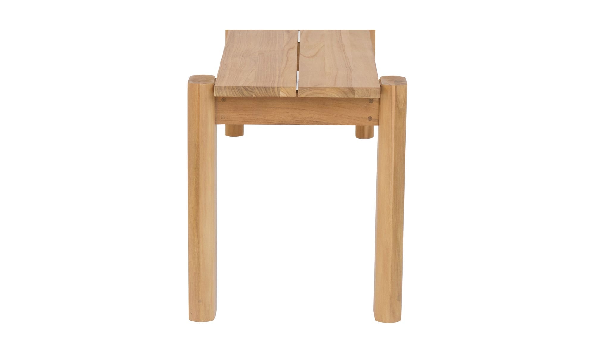 Tempo Outdoor Dining Bench Natural by Moe's Home Collection - view 13