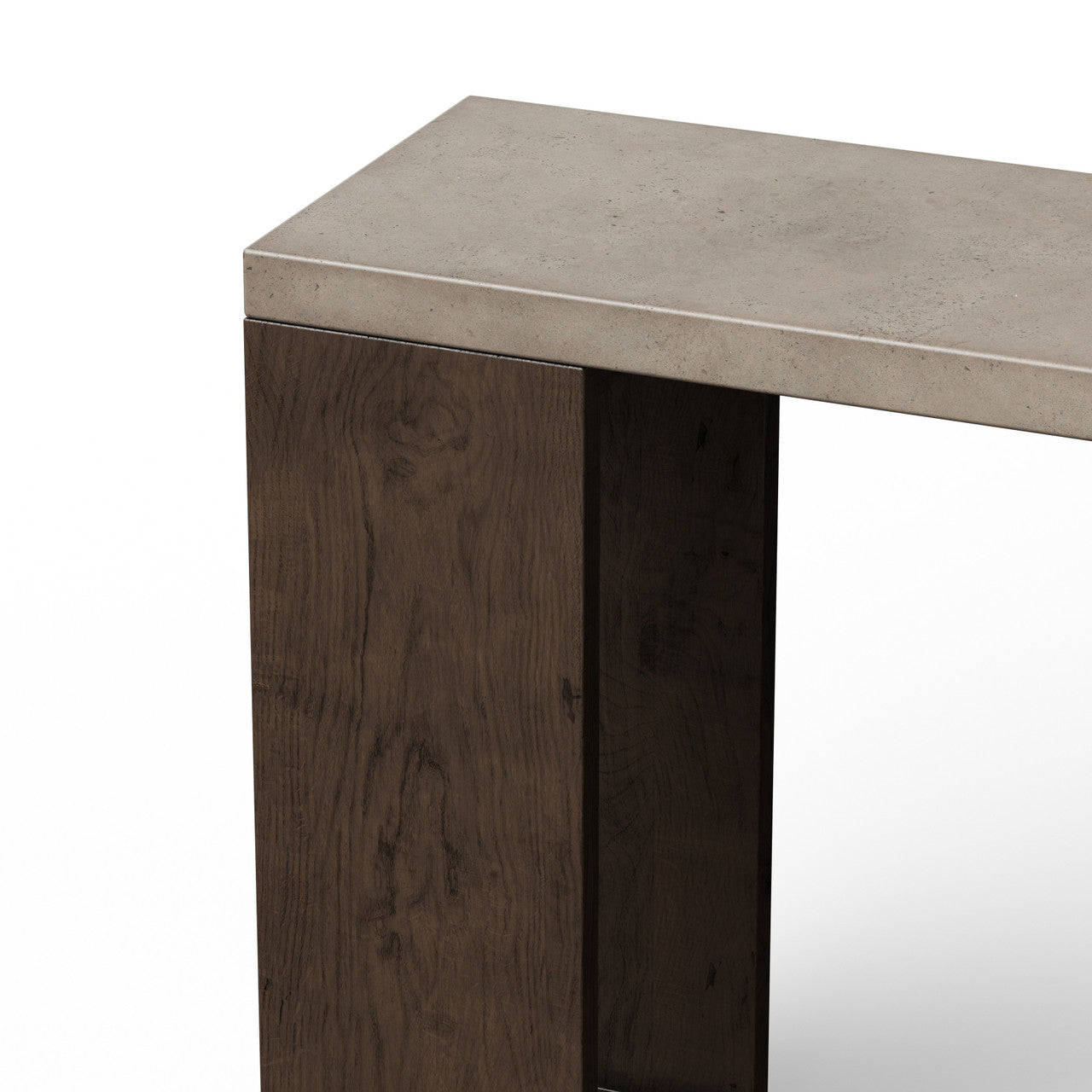 Mixx - Heritage Console - Heritage Brown Frame - Dark Grey Top