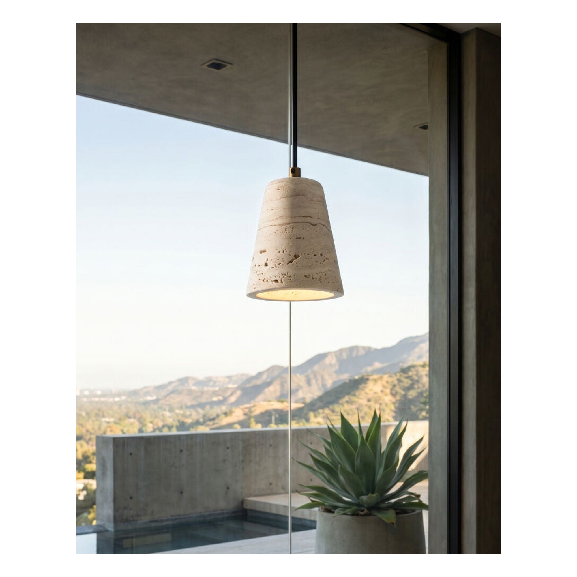 Cavertine Pendant CVTN-001 - styleshot