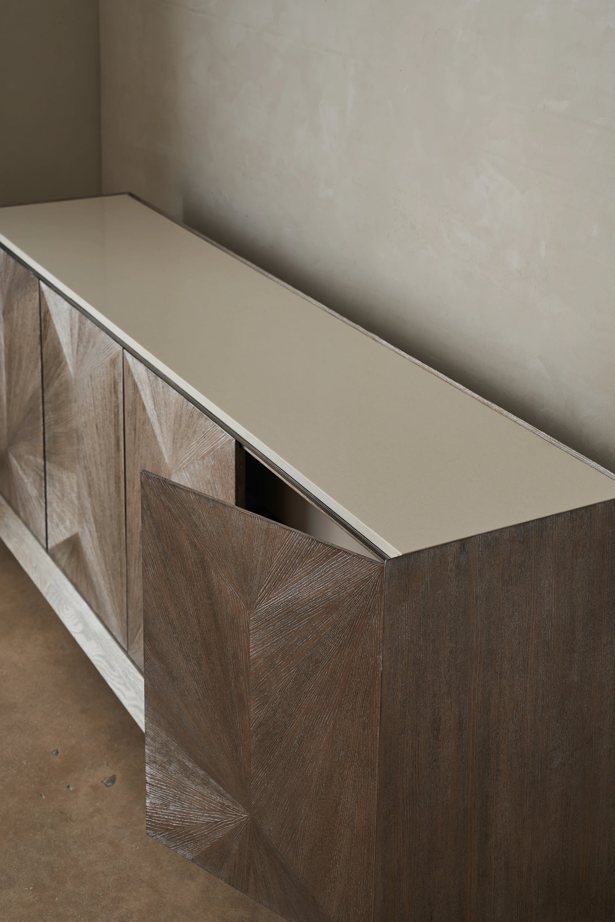 Point of View Ash Driftwood Sideboard 80" by Caracole - view 4