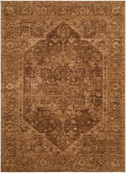Cyrus Brown/Tan Machine Woven Rug - 10' x 14'