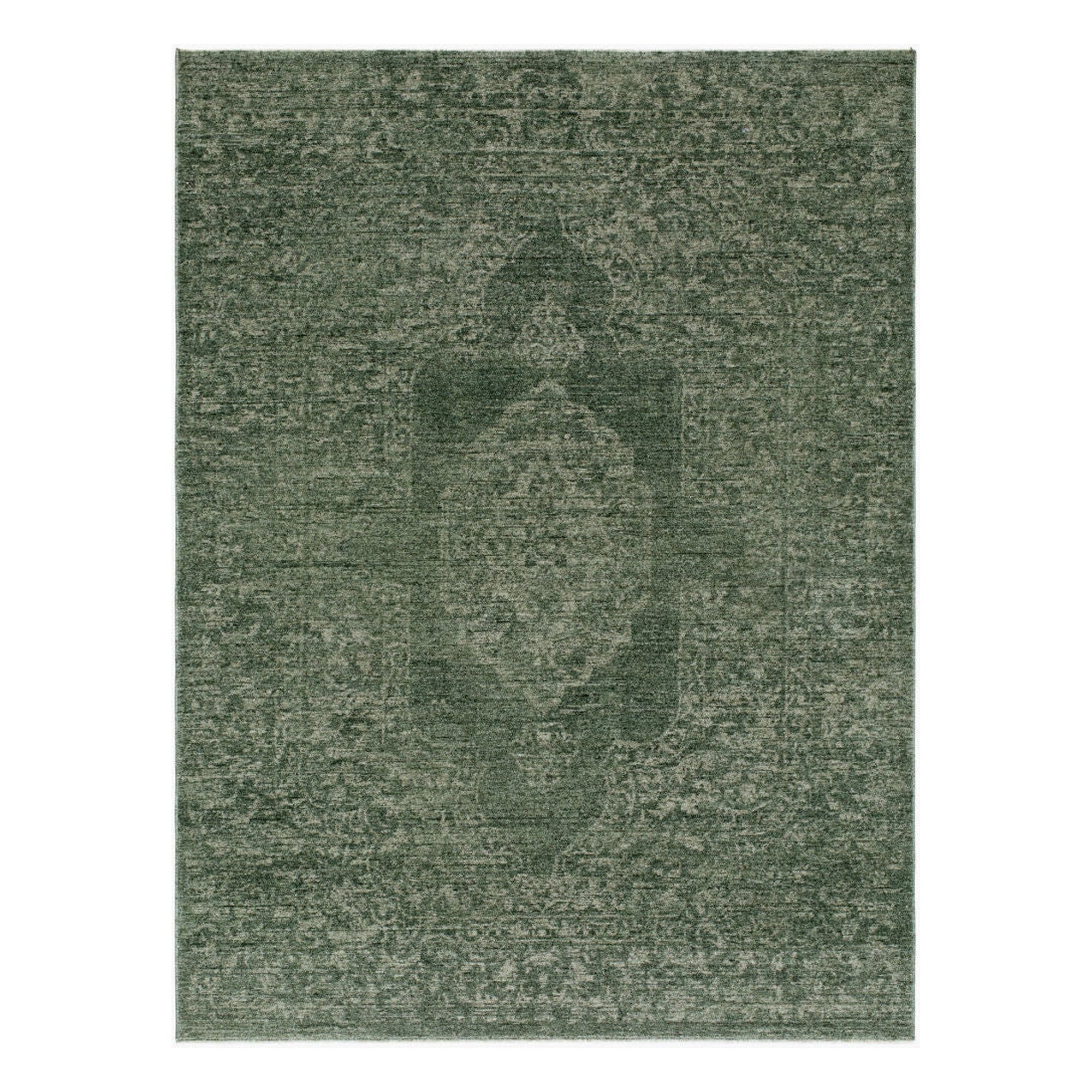 Cyrus Medium Green/Sage Machine Woven Rug - 10' x 14'