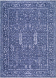 Cyrus Blue/Denim Machine Woven Rug - 10' x 14'