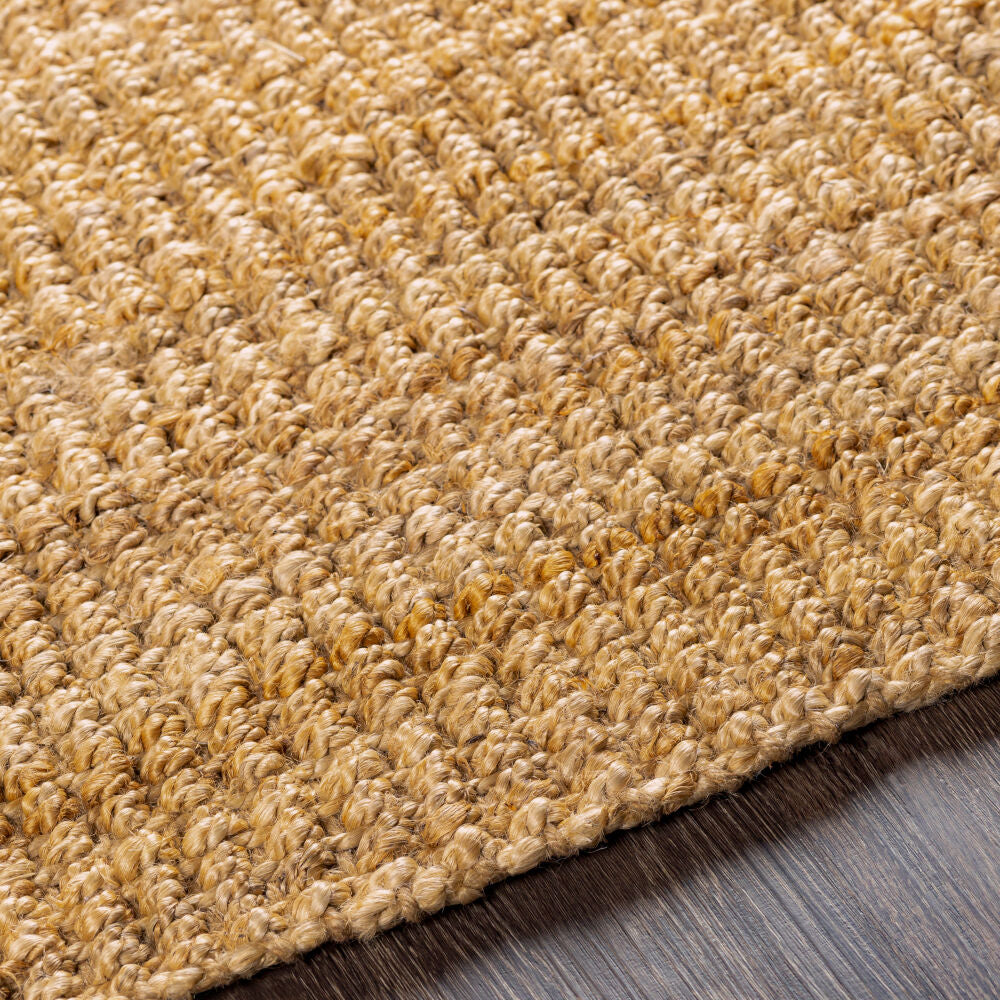 Chunky Naturals Light Brown Handmade Rug - texture