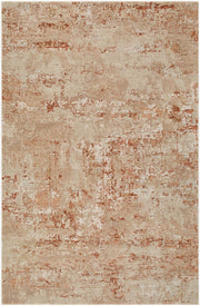 Canyon Burnt Orange/Tan Machine Woven Rug - 10' x 14'