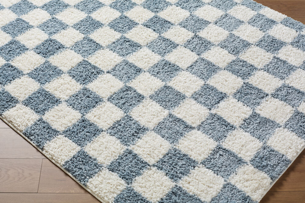 Czechia Ivory/Off-White Machine Woven Rug CZE-2304 - corner