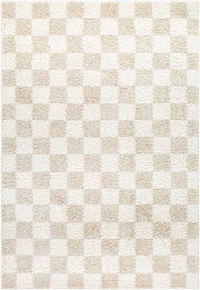 Czechia Ivory/Off-White Machine Woven Rug CZE-2306 - 5'3" x 7'