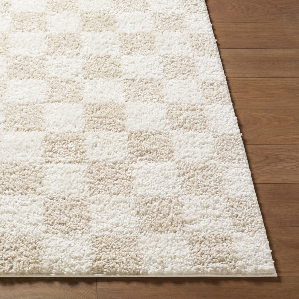 Czechia Ivory/Off-White Machine Woven Rug CZE-2306 - front