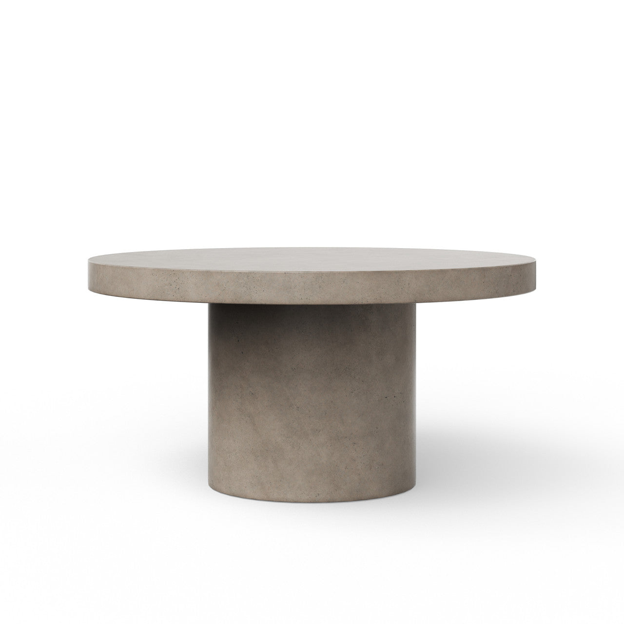 Mixx - Circa Dining Table - 60"Dia. - Dark Grey