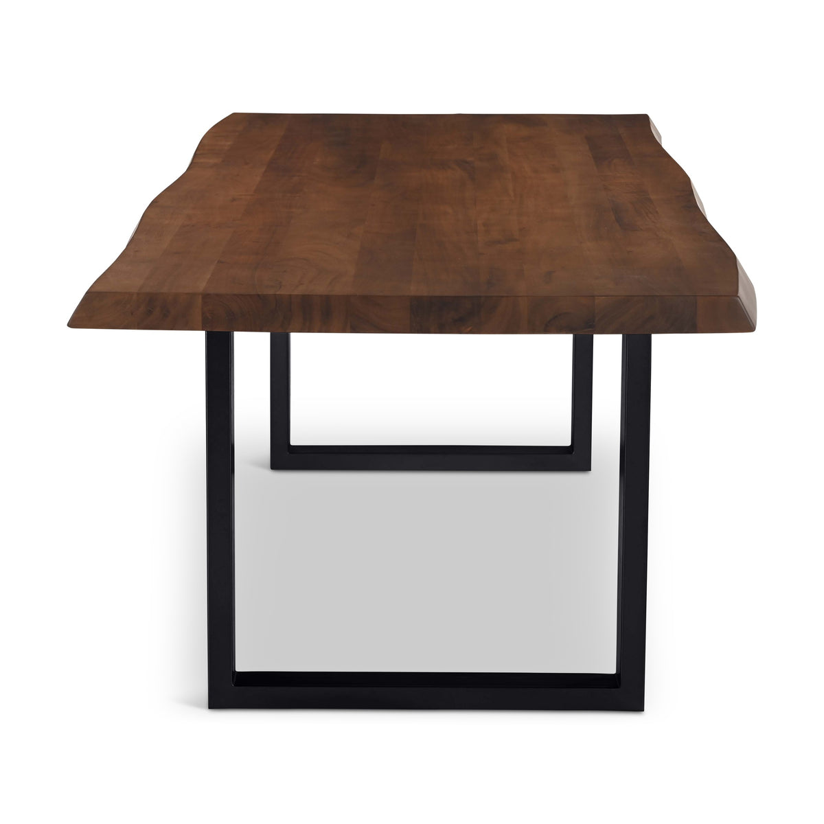 Brooks Dining Table U Base 40" x 92" Americano Top - Black Base by Urbia - detail 3