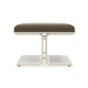 Balance Beam-Pewter Brushed Gold Bench 25" by Caracole