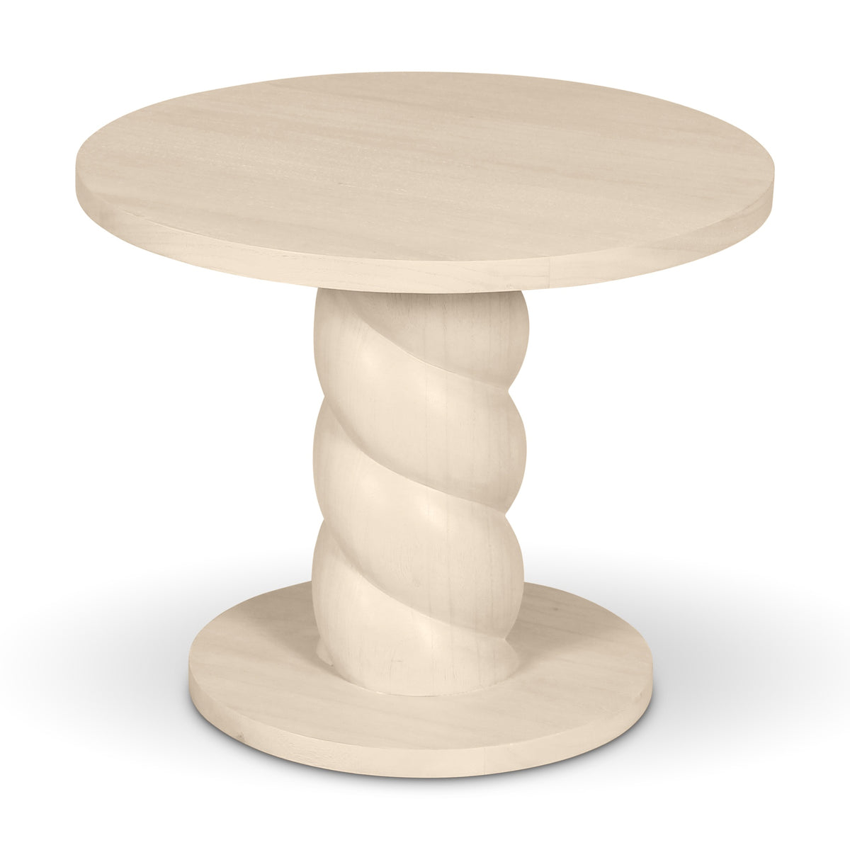 Olo Round End Table Pearl by Urbia - detail 2